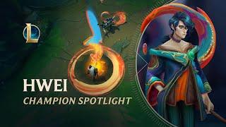 Hwei Champion Spotlight | Gameplay - League of Legends