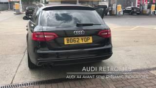 Audi Retrofits - Audi A4 Semi Dynamic Indicators