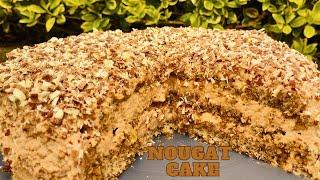 How to make easy tasty nougat chocolate layer cake #nougat #chocolatecake