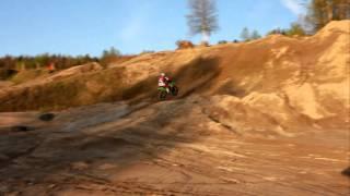 2011 Motocross Ride KX250F J-P Jacques #55 ( video 23 )