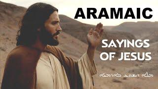 Aramaic Sayings of Jesus 01