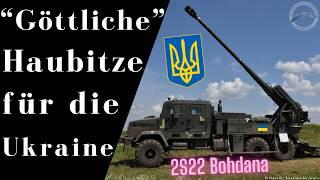 Bohdana - Die erste in der Ukraine entwickelte Radhaubitze im NATO Kaliber 155 mm @UNITED24media