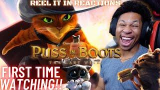 PUSS IN BOOTS: THE LAST WISH MOVIE | REEL IT IN REACTION | First Time Watching | Movie Review