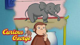 Is There An Elephant Upstairs?  Curious George  Kids Cartoon  Kids Movies