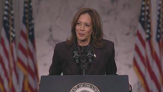 Watch: Kamala Harris concedes election | Full speech