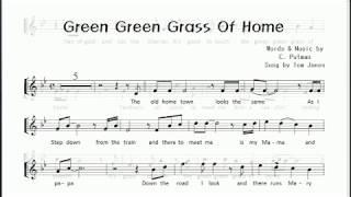 Tom Jones "Green Green Grass of Home"  테너 색소폰 연주 Tenor Saxophone cover