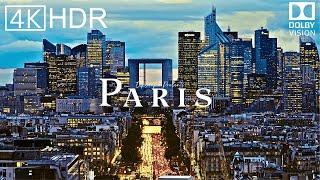 Paris, France  in 4K HDR ULTRA HD 60 FPS Dolby Vision™ Drone Video