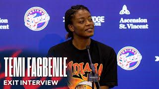 Temi Fagbenle 2024 Exit Interview | Indiana Fever