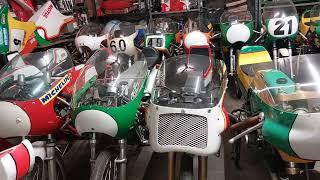 Little tours in my Old racer 50cc gp   "Garage".