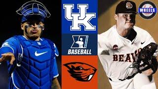 #2 Kentucky vs #15 Oregon State (Great Game!) | Supers G2 | 2024 College Baseball Highlights