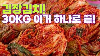 김장김치 30KG 초보자도 따라하면 무조건 대성공! 김치는 이게 가장 중요합니다