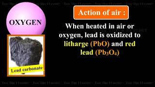 Physical and Chemical Properties and Uses of Lead