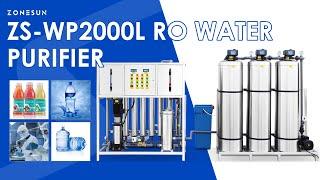 Zonesun ZS-WP2000L Reverse Osmosis Water Purifier