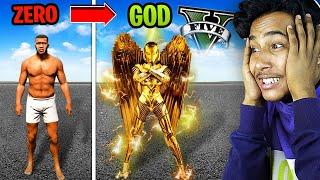 GTA V : Franklin Upgrading ZERO To GOD SUPERHEROS || Narin The Gamer