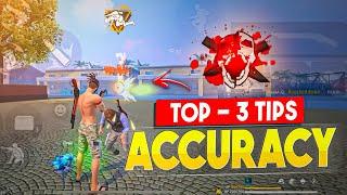 100%  200% ACCURACY TIPS  FREE FIRE MAX