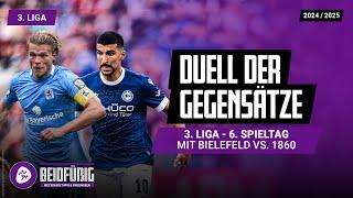 3. Liga Tipps  6. Spieltag | "Beidfüßig - Die Wettbasis-Prognose" | u.a. mit Bielefeld vs. 1860