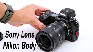 We Put Sony FE Lenses on our Nikon Z cameras. Techart TZE-01 Review