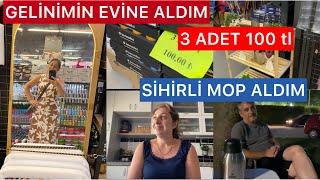 YENİ EVİN EKSİĞİ ALINDIKENDİME SİHİRLİ MOP ALDIMARADIĞIM ÜRÜN KARŞIMA ÇIKTI⁉️KOCAMLA SOHBETİMİZ