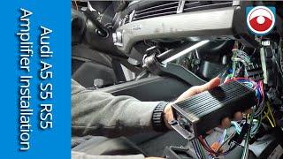 Audi A5 2018-2025 Plug and Play Amplifier Installation