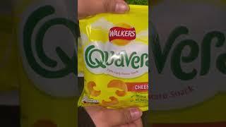 Quavers Walkers #shorts #snack #opening #asmr #walkers #quaver