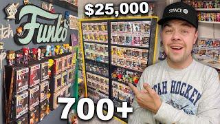 My Entire Funko Pop Collection & Office Tour! (700+ FIGURES)