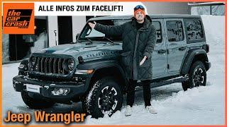 Jeep Wrangler Facelift (2024) Endlich wieder als Benziner ab 70.000€! Fahrbericht | Review | Test