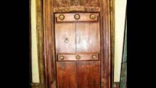 Antique Wooden Indian Doors and Windows