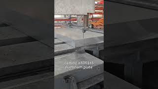 cutting aluminum plate