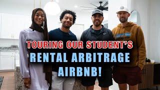 Touring Our Students New Rental Arbitrage Airbnb in Arizona!