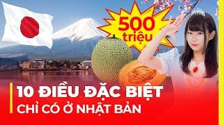 NHỮNG ĐIỀU ĐẶC BIỆT CHỈ CÓ Ở NHẬT BẢN