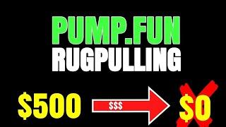 #1 PUMP.FUN RUGPULL METHOD