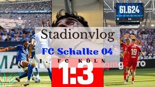 Viel zu einfach.. ️  FC Schalke 04 2. Bundesliga STADIONVLOG gegen  1. FC Köln ️