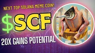  $SCF Meme Coin Surges 20x!  To 500M Market Cap