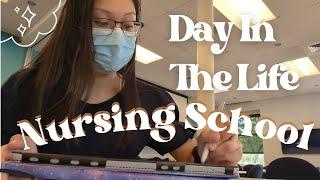 Day In The Life Of A Nursing Student | Follow Me My First Day of Nursing School!