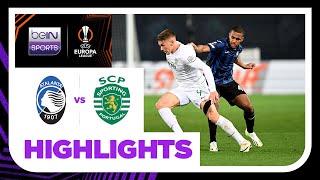 Atalanta v Sporting CP | Europa League 23/24 | Match Highlights