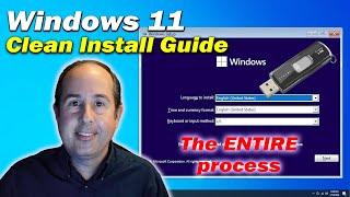 Windows 11 Clean Install Guide | The ENTIRE process | How to Install Windows 11