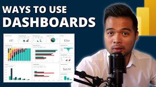 Ways to use DASHBOARDS in Power BI // Landing Page, One Pager // Beginners Guide to Power BI