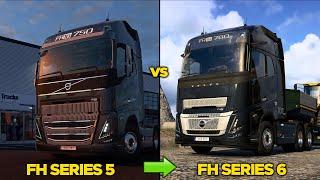 Volvo FH Series 5 vs Volvo FH Series 6 | ETS2 Full comparison