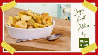 Crispy Roast Potatoes on an Aga Range Cooker