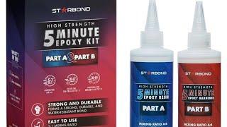 Starbond Adhesives 5 Minute Epoxy Resin Review. Can it beat the competition?