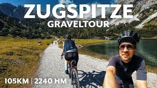 Epische Graveltour um die Zugspitze und durch das Gaistal! | 105km | 2240 hm