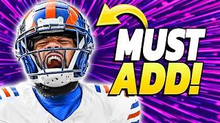 MUST ADD Players Off The Week 13 Waiver Wire! | Fantasy Football 2024