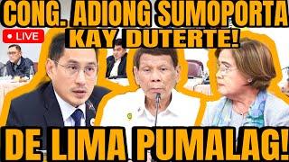 CONG. ADIONG SUMOPORTA KAY DUTERTE!