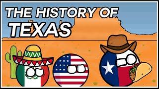 How Texas Went From Mexico To America! | Texas Revolution In Country Balls (ft. Viddy's Vids)