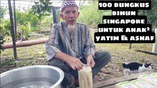 Bihun Goreng Singapore | Resepi Tokwan | 100 bungkus untuk anak yatim & asnaf