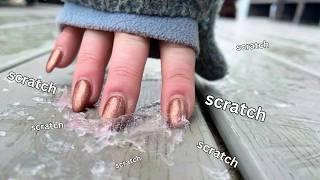 Outdoors ASMR with Ice Scratching