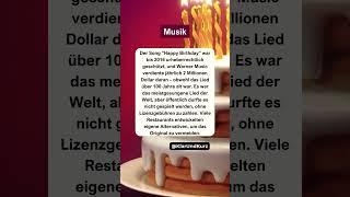 "Happy Birthday"war bis 2016 urheberrechtlich geschützt! #musik