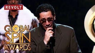 Kid Capri wins the Red Award | Global Spin Awards