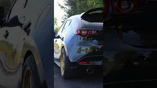 One of the greatest sounds on earth...80mm Cat Back Exhaust for the Mazda 3 Turbo!