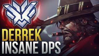 Derrek - INSANE LADDER NA DPS - Overwatch Montage